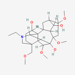 molecular formula C25H41NO7 B1594504 德尔他星 CAS No. 92631-66-8