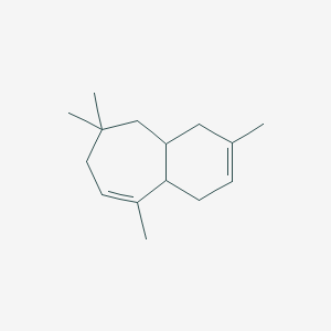 B1594561 3,6,6,9-Tetramethyl-4,4a,5,6,7,9a-hexahydro-1h-benzo[7]annulene CAS No. 24703-35-3