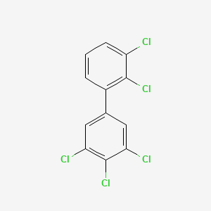 molecular formula C12H5Cl5 B1594564 2,3,3',4',5'-五氯联苯 CAS No. 76842-07-4