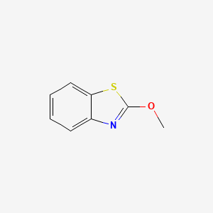 molecular formula C8H7NOS B1594573 2-甲氧基苯并噻唑 CAS No. 63321-86-8