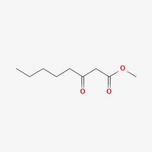 molecular formula C9H16O3 B1594576 甲基3-氧基辛酸酯 CAS No. 22348-95-4