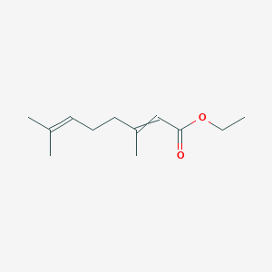B1594593 Ethyl 3,7-dimethylocta-2,6-dienoate CAS No. 13058-12-3