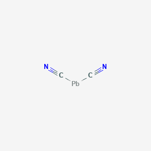 molecular formula C2N2P B1594613 氰化铅 CAS No. 592-05-2