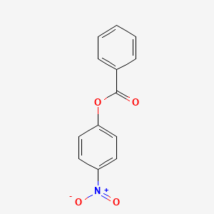 molecular formula C13H9NO4 B1594615 4-硝基苯甲酸苯酯 CAS No. 959-22-8