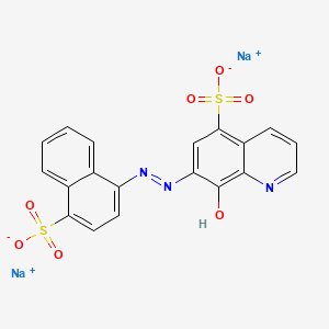 molecular formula C19H11N3Na2O7S2 B1594617 SNAZOXS CAS No. 53611-17-9