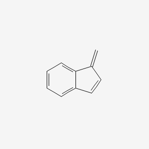 molecular formula C10H8 B1594620 1H-茚，1-亚甲基- CAS No. 2471-84-3