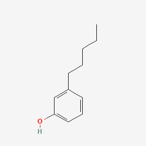 molecular formula C11H16O B1594643 苯酚，3-戊基- CAS No. 20056-66-0