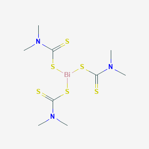 molecular formula C9H18BiN3S6 B1594658 Bismuth dimethyldithiocarbamate CAS No. 21260-46-8