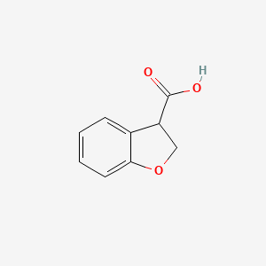 molecular formula C9H8O3 B1594659 2,3-Dihydro-1-benzofuran-3-carboxylic acid CAS No. 39891-55-9