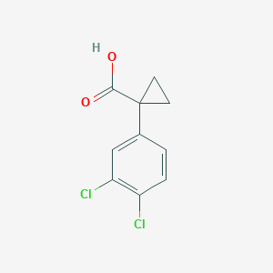 molecular formula C10H8Cl2O2 B1594660 1-(3,4-Dichlorophenyl)cyclopropanecarboxylic acid CAS No. 342386-78-1