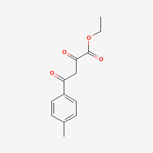 molecular formula C13H14O4 B1594667 Ethyl 2,4-dioxo-4-(p-tolyl)butanoate CAS No. 5814-37-9