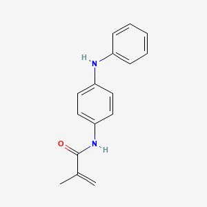 2-Propenamide, 2-methyl-N-[4-(phenylamino)phenyl]-