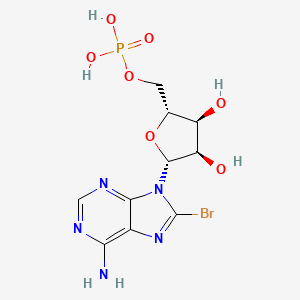 molecular formula C10H13BrN5O7P B1594684 8-溴腺苷-5'-单磷酸 CAS No. 23567-96-6