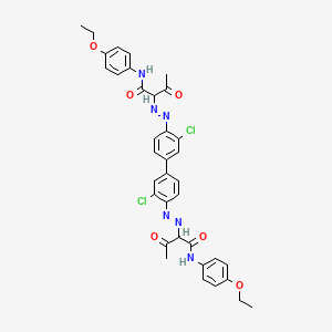 2,2'-((3,3'-Dichloro(1,1'-biphenyl)-4,4'-diyl)bis(azo))bis(N-(4-ethoxyphenyl)-3-oxobutyramide)