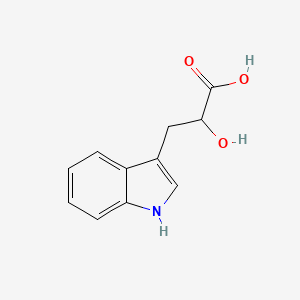 molecular formula C11H11NO3 B1594694 Indole-3-lactic acid CAS No. 832-97-3