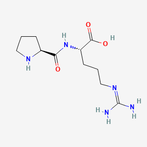 molecular formula C11H21N5O3 B1594695 脯氨酰精氨酸 CAS No. 2418-74-8