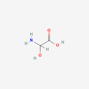 molecular formula C2H5NO3 B1594696 氨基羟基乙酸 CAS No. 4746-62-7
