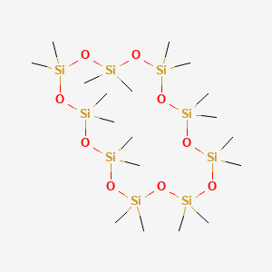 B1594699 Octadecamethylcyclononasiloxane CAS No. 556-71-8