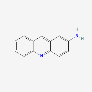 molecular formula C13H10N2 B1594700 2-氨基蒽 CAS No. 581-28-2