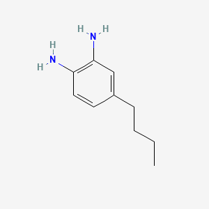 molecular formula C10H16N2 B1594707 4-丁基苯-1,2-二胺 CAS No. 3663-23-8