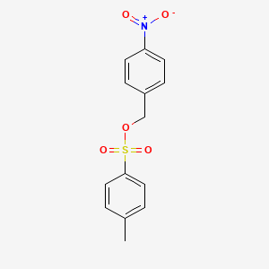 molecular formula C14H13NO5S B1594710 p-硝基苄基甲苯磺酸酯 CAS No. 4450-68-4