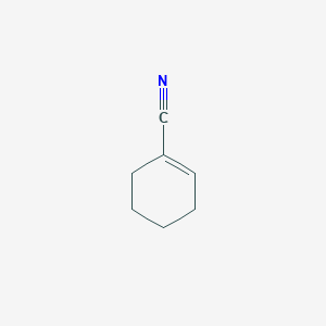 molecular formula C7H9N B159472 Cyclohexenecarbonitrile CAS No. 1855-63-6