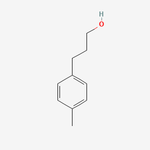 molecular formula C10H14O B1594725 Benzenepropanol, 4-methyl- CAS No. 5406-39-3