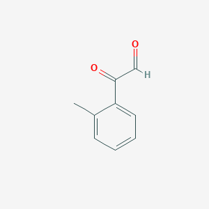 molecular formula C9H8O2 B1594739 2-(2-甲基苯基)-2-氧代乙醛 CAS No. 63440-60-8