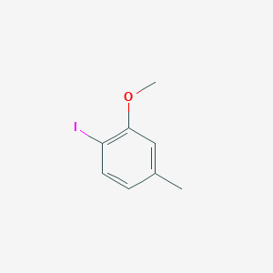 molecular formula C8H9IO B1594747 1-Iodo-2-methoxy-4-methylbenzene CAS No. 186583-59-5