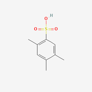 molecular formula C9H12O3S B1594749 2,4,5-三甲基苯磺酸 CAS No. 3453-84-7