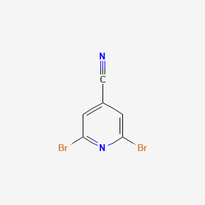 molecular formula C6H2Br2N2 B1594755 2,6-Dibromo-4-cyanopyridine CAS No. 408352-58-9