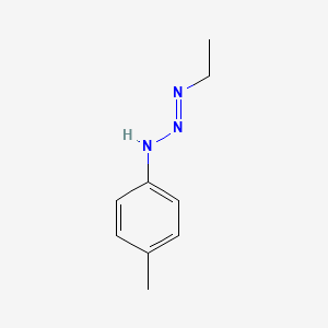 molecular formula C9H13N3 B1594777 1-Ethyl-3-p-tolyltriazene CAS No. 50707-40-9