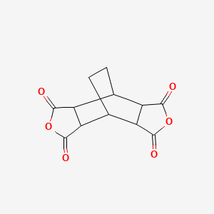 molecular formula C12H10O6 B1594782 Hexahydro-4,8-ethano-1H,3H-benzo(1,2-c:4,5-c')difuran-1,3,5,7-tetrone CAS No. 2754-40-7