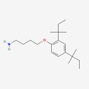 molecular formula C20H35NO B1594784 4-(2,4-二叔丁基苯氧基)丁-1-胺 CAS No. 51959-14-9