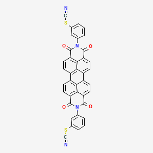 molecular formula C38H16N4O4S2 B1594788 Einecs 267-761-0 CAS No. 67923-45-9