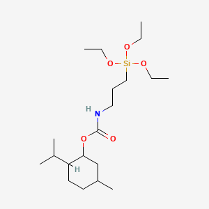 molecular formula C20H41NO5Si B1594792 N-(3-三乙氧基甲硅烷基)丙基甲基氨基甲酸酯 CAS No. 68479-61-8