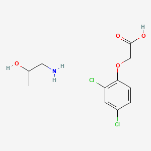 molecular formula C11H15Cl2NO4 B1594805 2,4-D isopropanolamine salt CAS No. 6365-72-6