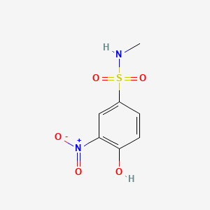 molecular formula C7H8N2O5S B1594812 4-Hydroxy-N-methyl-3-nitrobenzenesulphonamide CAS No. 96-58-2