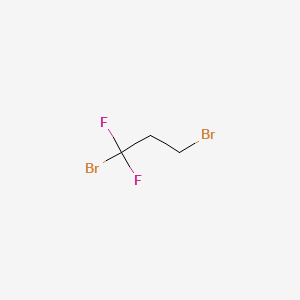 molecular formula C3H4Br2F2 B1594815 1,3-Dibromo-1,1-difluoropropane CAS No. 460-25-3
