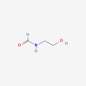 molecular formula C3H7NO2 B1594818 N-(2-Hydroxyethyl)formamide CAS No. 693-06-1