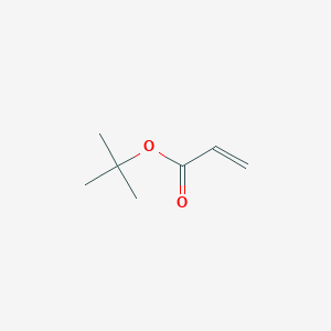 molecular formula C7H12O2 B159482 叔丁基丙烯酸酯 CAS No. 1663-39-4