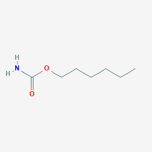 molecular formula C7H15NO2 B1594825 己基氨基甲酸酯 CAS No. 2114-20-7