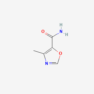 molecular formula C5H6N2O2 B1594835 4-Methyloxazole-5-carboxamide CAS No. 4866-00-6