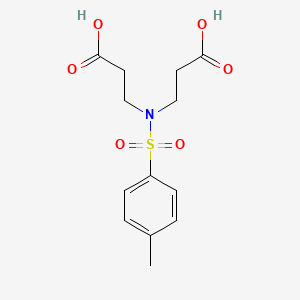 molecular formula C13H17NO6S B1594840 3,3'-(Tosylazanediyl)dipropanoic acid CAS No. 5446-58-2