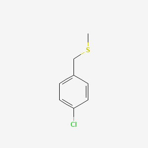molecular formula C8H9ClS B1594841 1-Chloro-4-((methylthio)methyl)benzene CAS No. 5925-82-6