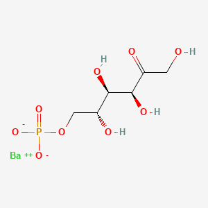molecular formula C6H11BaO9P B1594842 Fructose 6-(barium phosphate) CAS No. 6035-54-7