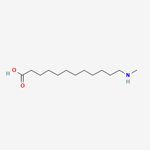 molecular formula C13H27NO2 B1594849 12-(Methylamino)dodecanoic acid CAS No. 7408-81-3