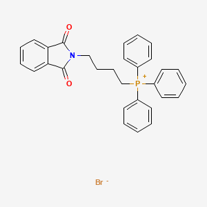 molecular formula C30H27NO2P+ B1594853 4-Phthalimidobutyl triphenylphosphonium bromide CAS No. 65273-47-4