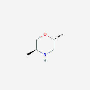 molecular formula C6H13NO B1594859 (2R,5S)-2,5-二甲基吗啉 CAS No. 1130053-86-9