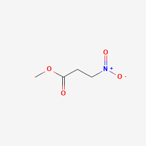 molecular formula C4H7NO4 B1594876 甲基3-硝基丙酸酯 CAS No. 20497-95-4